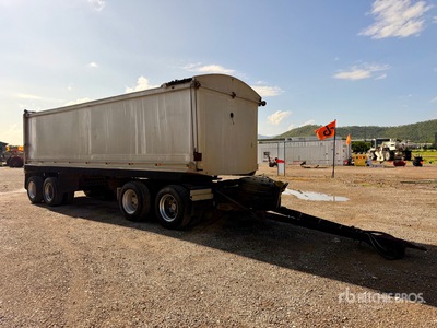 2008 Hercules 7.5 m Quad Dog Rimorchio ribaltabile posteriore