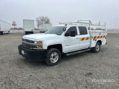 2017 Chevrolet Silverado 2500HD 4x2 Crew Cab Utility Truck