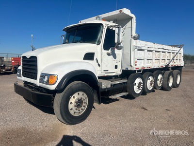2007 Mack CV713 12x4 Simple 16 Autocarro ribaltabile 5 assi