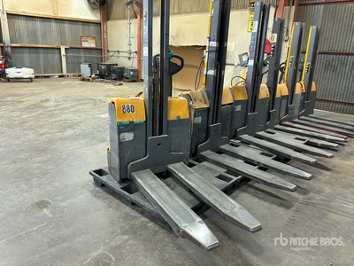 Quantity of (2) Jungheinrich EJE120 Electric Pallet Jack