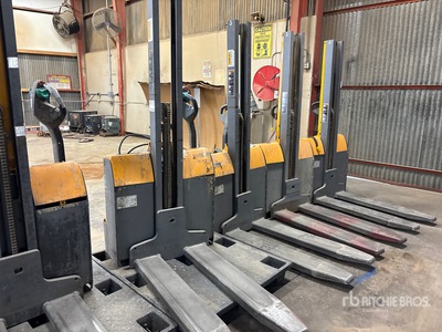 Quantity of (2) Jungheinrich EJE120 Electric Pallet Jack