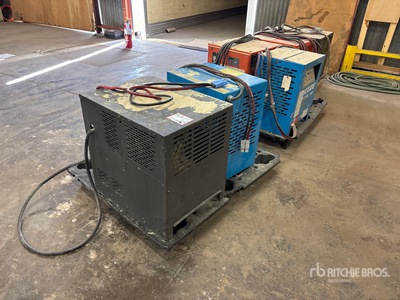 Quantity of (8) Forklift Akkuladegerät