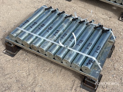 Quantity of (10) 2025 HW 80 mm x 545 mm Bucket Pins (Unused)