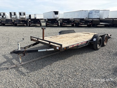 2010 Iron Panther 16 ft T/A Remorque pour équipement