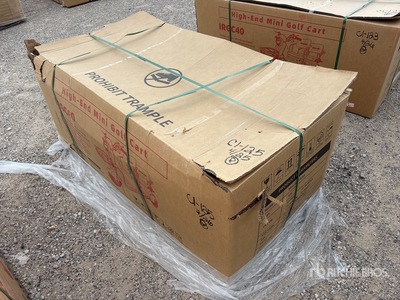 2026 SDRAND IRGC40-GREEN  3 TT E-Trike Mini Scooter (Unused)