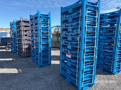 Quantity of (9) 2026 312 Steel Box Regały paletowe (Unused)