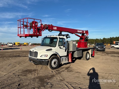 Elliott L65 53 ft on 2023 Freightliner M2 106 4x2 auto hoogwerker