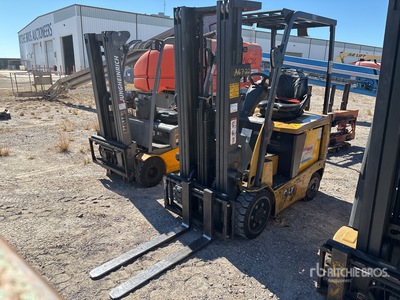 2020 Cat EC25N 4350 lb Electric Forklift
