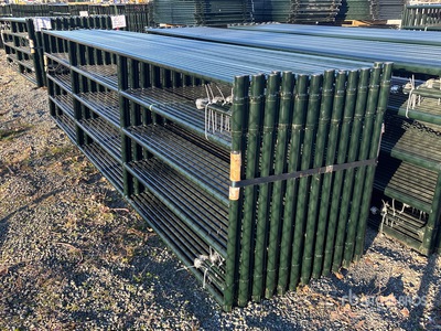 Quantity of (24) BYT MRG16 16 ft x 4 ft Livestock Gate (Unused)