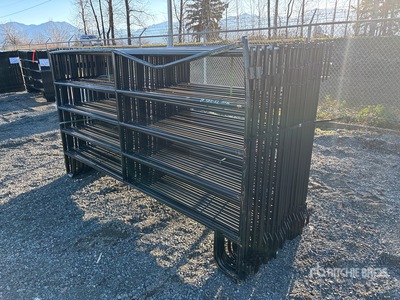Quantity of (26) BYT 9 ft 6 in Livestock Panel (Unused)