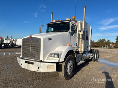 2012 Kenworth T800 6x4 T/A Sleeper Truck Tractor