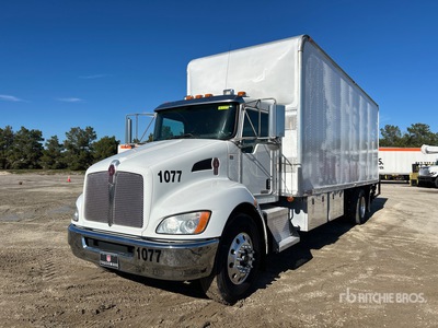 2013 Kenworth T370 4x2 Van Truck