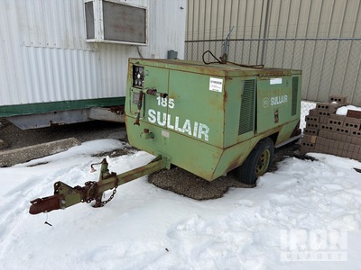 1998 Sullair 185 Mobile Air Compressor