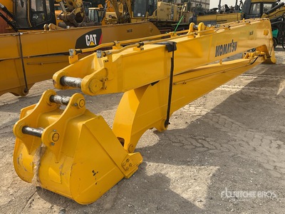 18 M Long Reach Excavator Boom & Stick w/ Graafmachine Bak - Fits Komatsu PC200 & PC220 (Unused)