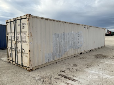 2013 40 ft High Cube Conteneur de stockage