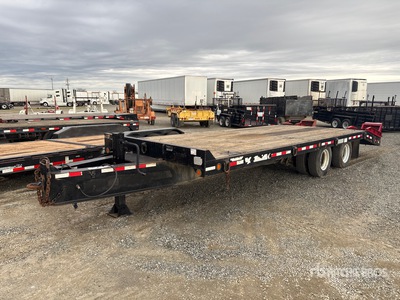 2014 Towmaster T40 24 ft Equipment Trailer