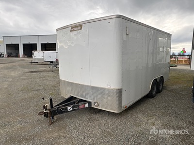 2019 Pace 2AX 16 ft T/A Enclosed Trailer