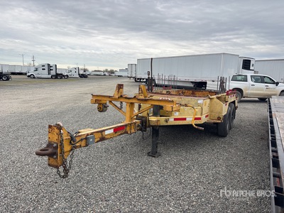 2008 Brooks 2AX 9 ft T/A Enclosed Trailer