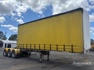 2004 MaxiTrans 7.2 m Tri/A B-Double Lead Rimorchio centinato