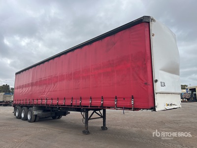 1998 Vawdrey 13.5 m Tri/A Curtain Side Trailer