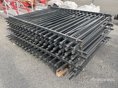 Quantity of (14) 2.6 m x 2.3 m Fencing