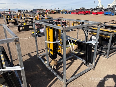 2026 LYALS ALS680 Skid Steer Post Driver (Unused)