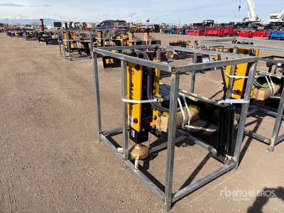 2026 LYALS ALS680 Skid Steer Post Driver (Unused)