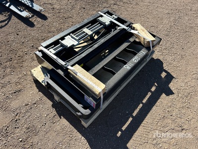 Quantity of (2) 2026 LYALS ALSHF48 48 in Skid Steer Forks