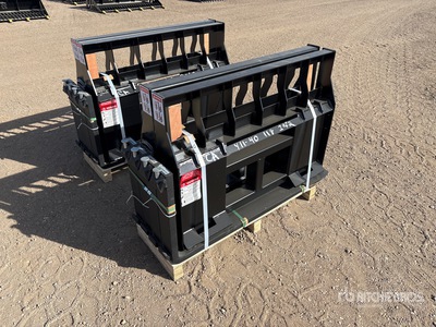 Quantity of (2) 2026 LYALS ALSF48 45 in Skid Steer Forks (Unused)