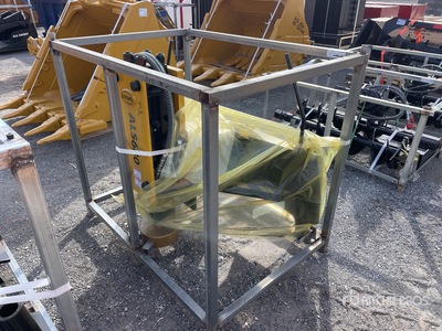 2026 LYALS ALS680 Skid Steer Post Driver (Unused)