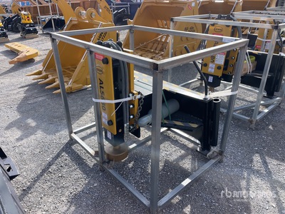 2026 LYALS ALS680 Skid Steer Post Driver (Unused)