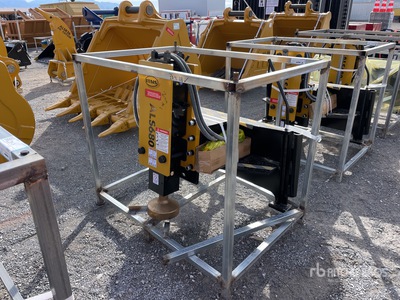 2026 LYALS ALS680 Skid Steer Post Driver (Unused)