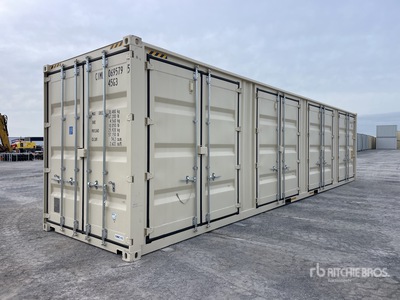 2026 40 ft High Cube Multi-Door Conteneur de stockage
