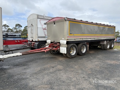 2007 Hercules Quad Dog Remorque à benne basculante arrière