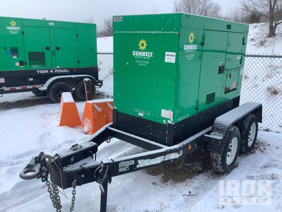 2017 Multiquip DCA-45SSIU4F 45 kVA Mobile Generator Set