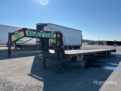 2022 Gatormade 40 ft T/A Equipment Trailer