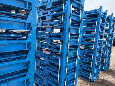 Quantity of (9) 2026 3NA Steel Box Regały paletowe (Unused)