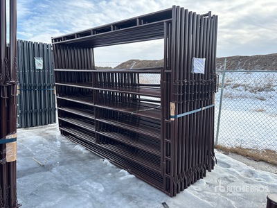 Quantity of (24) 2026 BYT FRMGTE12 12 ft Ranch Frame Portail pour bétail (Unused)