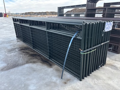 Quantity of (23) 2026 BYT MRG16 16 ft Mesh Ranch Portail pour bétail (Unused)