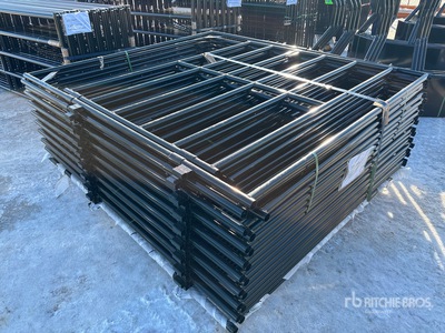 Quantity of (18) 2026 BYT FRMGTE7066 7 ft 6 in Rail Frame Puerta de ganado (Unused)