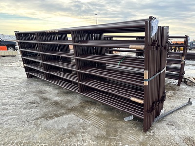 Quantity of (21) 2025 BYT HDALYPNL16 16 ft Alley Livestock Panel (Unused)