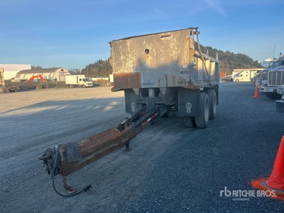 1990 Totem 12 ft 4 in T/A Pup Pup Dump Trailer
