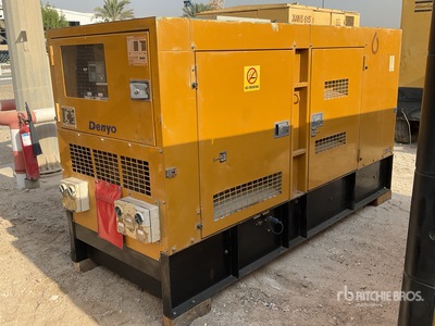 Denyo DCA-138E 125 kVA Skid-Mounted Generator Set
