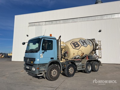 2007 Mercedes Benz Actros 8x4 Camion Malaxeur Mixer Truck