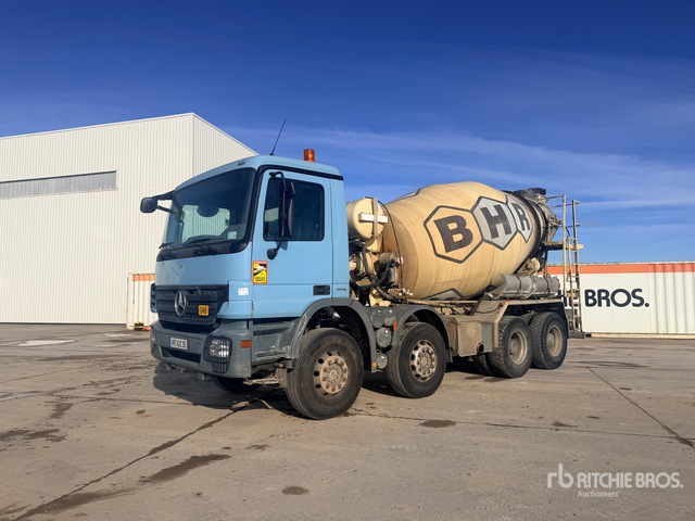 2008 Mercedes Benz Actros 3236 8x4 Camion Malaxeur Mixer Truck ...