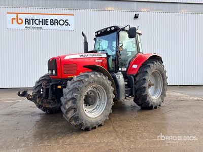 2004 Massey Ferguson 6495 Dynashift Tracteur Agricole Allradtraktor