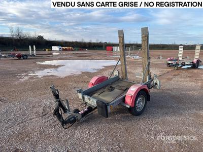 Hubiere H211T14CF S/A Remorque 1 Essieu Equipment Trailer