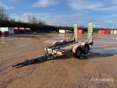 2014 Hubiere H212T14CF T/A Remorque 2 Essieux Equipment Trailer