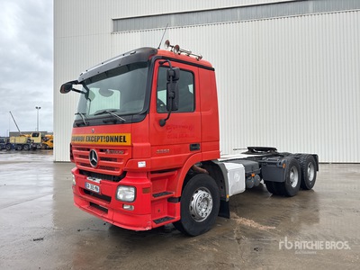 2008 Mercedes-Benz Actros 3351 6x4 Tracteur Routier 2 Essieux Semi A/T T/A Sleeper Truck Tractor