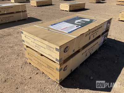 KJ K3325 Double Garage Steel Barn Shed - Unused